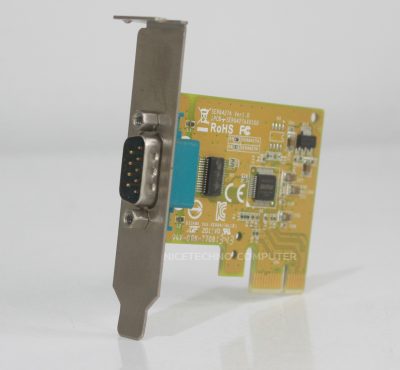 การ์ด RS-232 (Serial Port) แบบขาสั้น (Low Profile)