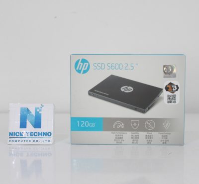 SSD HP S600 2.5" 120GB SATA III 3D NAND ความเร็ว อ่าน/เขียน 520 / 500 Mbps